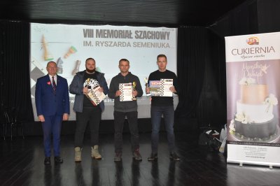 Okładka albumu: VIII Memoriał Szachowy im. Ryszarda Semeniuka